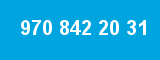 970 842 20 31 970 842 20 31